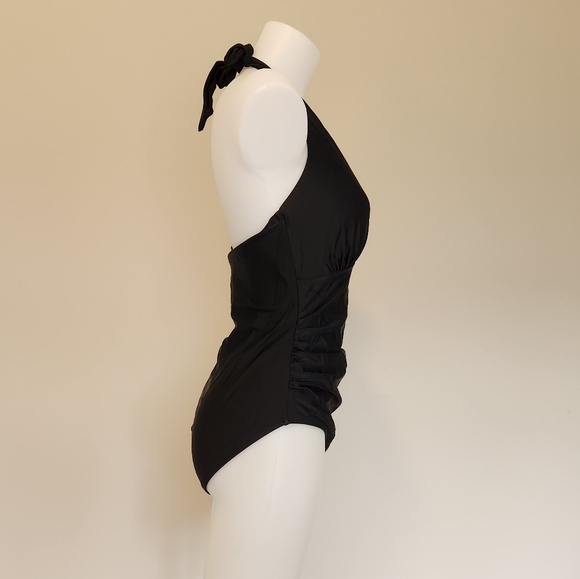 DKNY halter one piece swimsuit - Picture 2 of 7